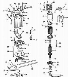 Black & Decker BD780 ROUTER ATTACH spare parts