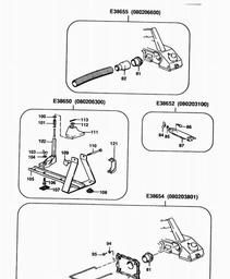 Elu 080203801 spare parts