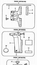 Elu E40233 spare parts