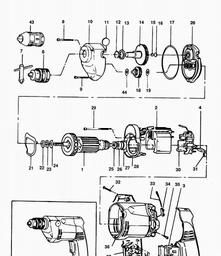 Elu ECD304 spare parts