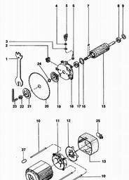 DeWalt DW1501----B spare parts