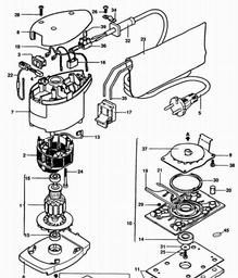 Black & Decker P6301 SANDER spare parts