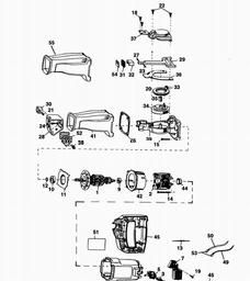 Black & Decker BD575E CUT SAW spare parts