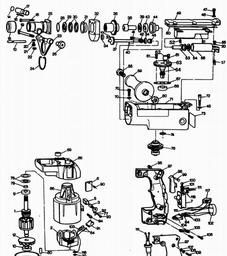 Black & Decker P8022 ROTARY HAMMER spare parts