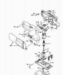 Black & Decker BD273 ORBITAL SANDER spare parts