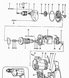 Elu ESD705 spare parts