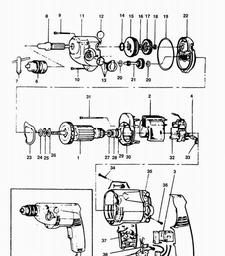 Elu ECD306 spare parts