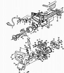 Black & Decker MC1B CHAINSAW spare parts