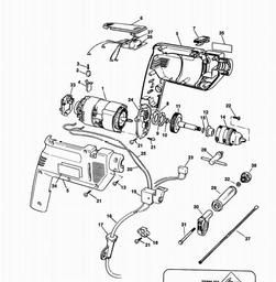 Black & Decker BD4100 DRILL spare parts