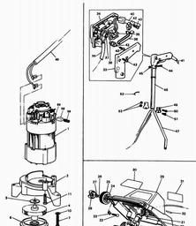 Black & Decker GR100 ROTARY MOWER spare parts