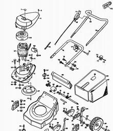 Black & Decker GR420C ROTARY MOWER spare parts