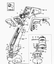 Black & Decker GL630 STRING TRIMMER spare parts