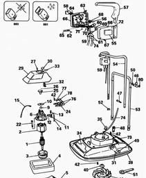 Black & Decker GX320 HOVER MOWER spare parts
