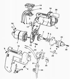 Black & Decker BD4000 DRILL spare parts