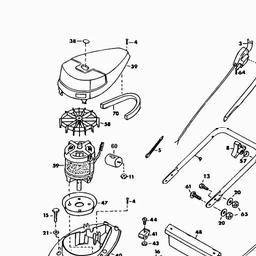Black & Decker GR421C ROTARY MOWER spare parts