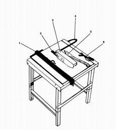 Black & Decker X40090 SAW TABLE spare parts