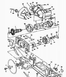 Black & Decker P3705 CIRC. SAW spare parts