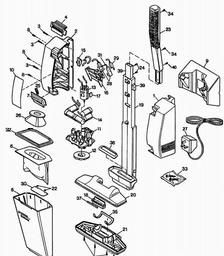 Black & Decker H600 DUSTBUSTER spare parts