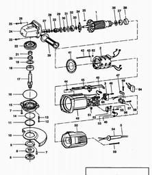Black & Decker P5501 SANDER/GRINDER spare parts