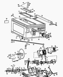 Black & Decker DN820 BENCH SAW spare parts