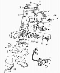 Elu MASB120 spare parts