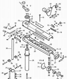 DeWalt DW1251 spare parts