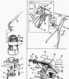 Black & Decker GR105 ROTARY MOWER spare parts