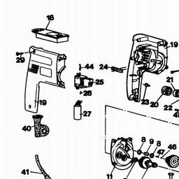 Black & Decker SR900 HAMMER DRILL spare parts