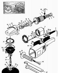 Black & Decker LEM SANDER spare parts