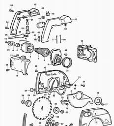 Black & Decker BD865C CIRC. SAW spare parts