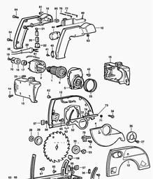 Black & Decker BD865E CIRC. SAW spare parts