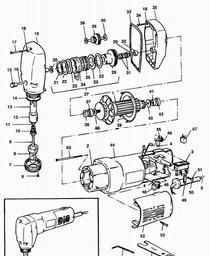 Black & Decker R015 NIBBLER spare parts
