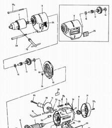 Black & Decker D77 HAMMER DRILL spare parts