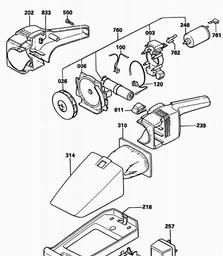 Black & Decker 936B DUSTBUSTER spare parts