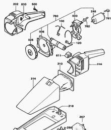 Black & Decker 937 DUSTBUSTER spare parts