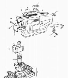 Black & Decker DN170 SANDER spare parts