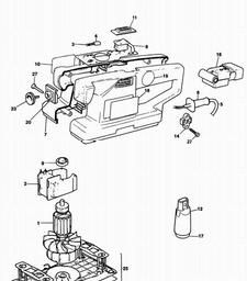 Black & Decker BD180E ORBITAL SANDER spare parts
