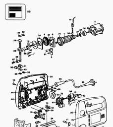 Black & Decker PL30 JIGSAW spare parts