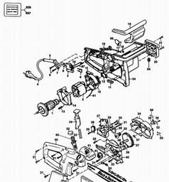 Black & Decker GK330 CHAINSAW spare parts