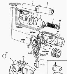 Black & Decker BD1680 HEATGUN spare parts