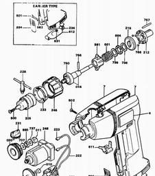 Black & Decker P8530K DRILL spare parts
