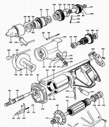 Black & Decker 13HG2P DRILL spare parts