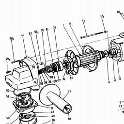 Black & Decker SAG10 ANGLE GRINDER spare parts