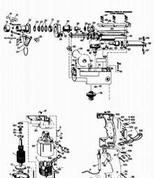 Black & Decker P8032 ROTARY HAMMER spare parts