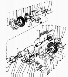 Black & Decker P7608 BENCH GRINDER spare parts