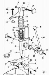 Black & Decker P9102 DRILL STAND spare parts