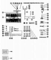 Black & Decker D2656 POWER TOOL TABLE spare parts