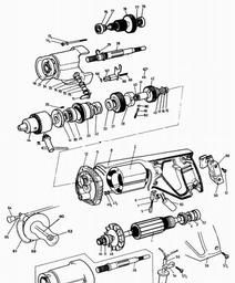 Black & Decker 16HG2V DRILL spare parts