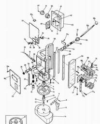 Black & Decker P9111 MAG DRILL PRESS spare parts