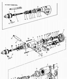 Black & Decker 10HM2V DRILL spare parts